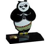 Panda sandblasted  & painted CM04