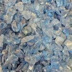 Blue Glass Chippings