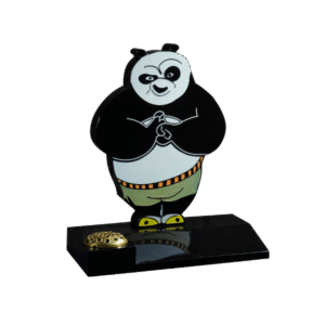 Panda sandblasted & painted CM04